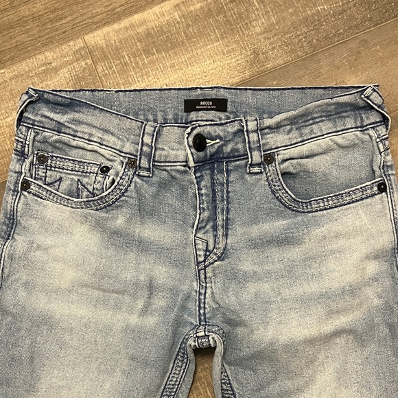 True Religion Light Blue Women Jeans relaxed skinny - Picture 6 of 14